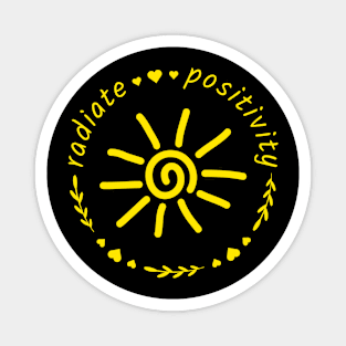 Radiate positivity Magnet